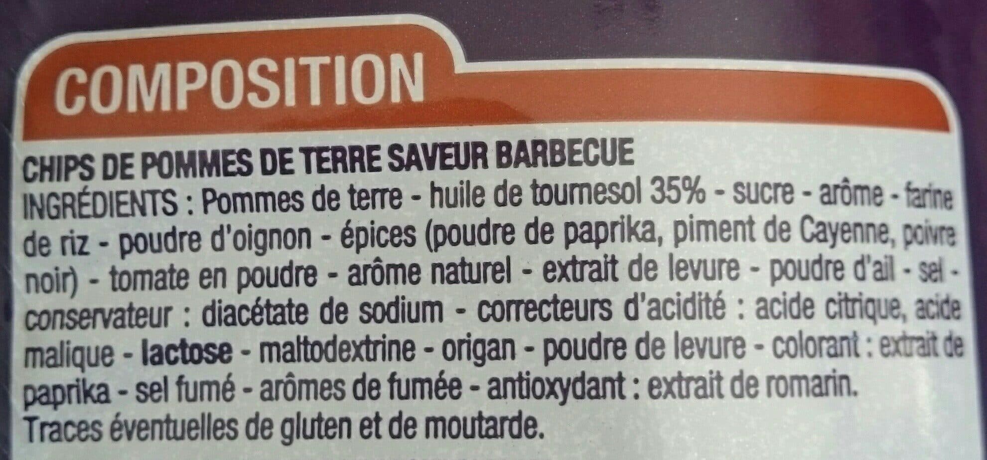 Cora Chips saveur barbecue packshot