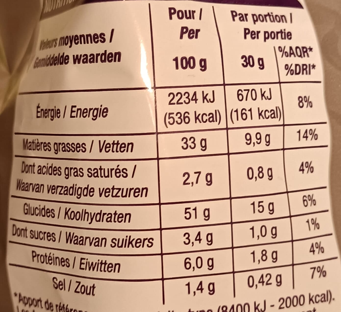 Cora Chips saveur barbecue packshot