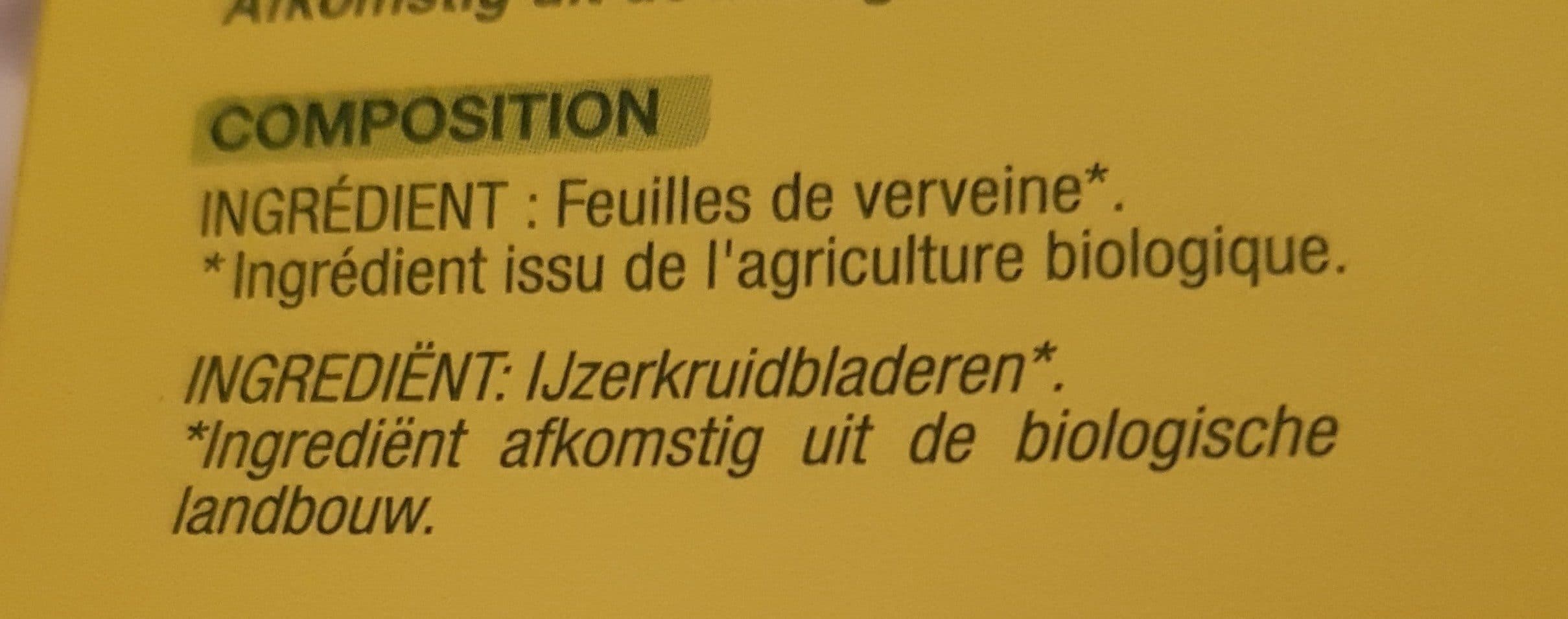 Nature Bio Verveine packshot