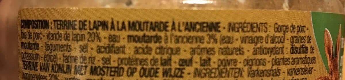 Cora Terrine de lapin packshot