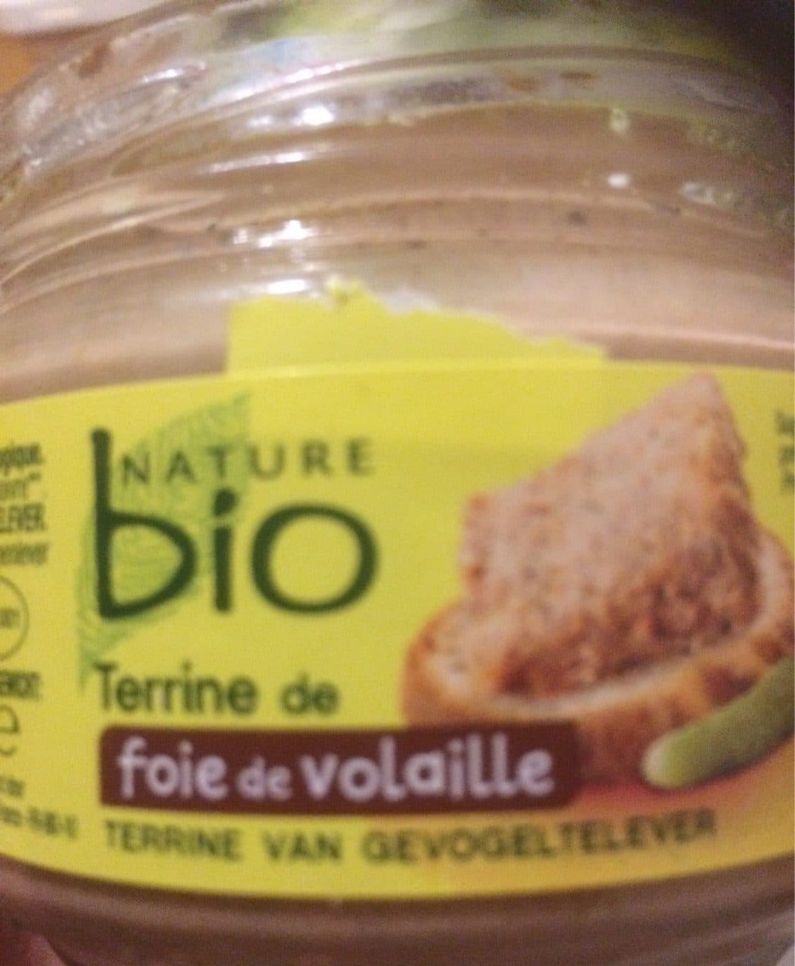 Nature Bio Terrine de foie de volaille packshot
