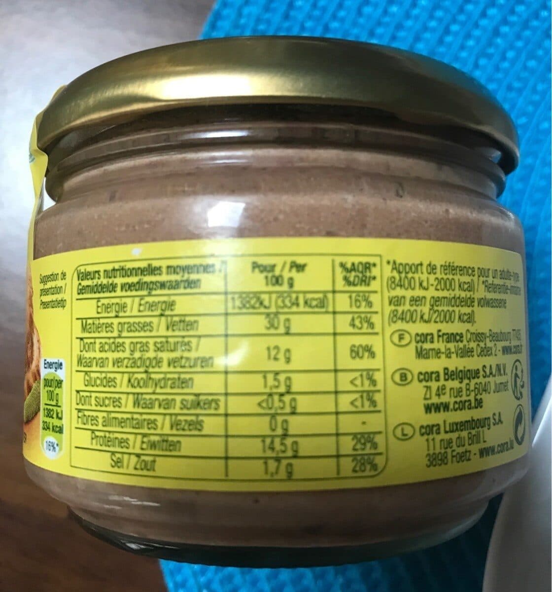 Nature Bio Terrine de foie de volaille packshot