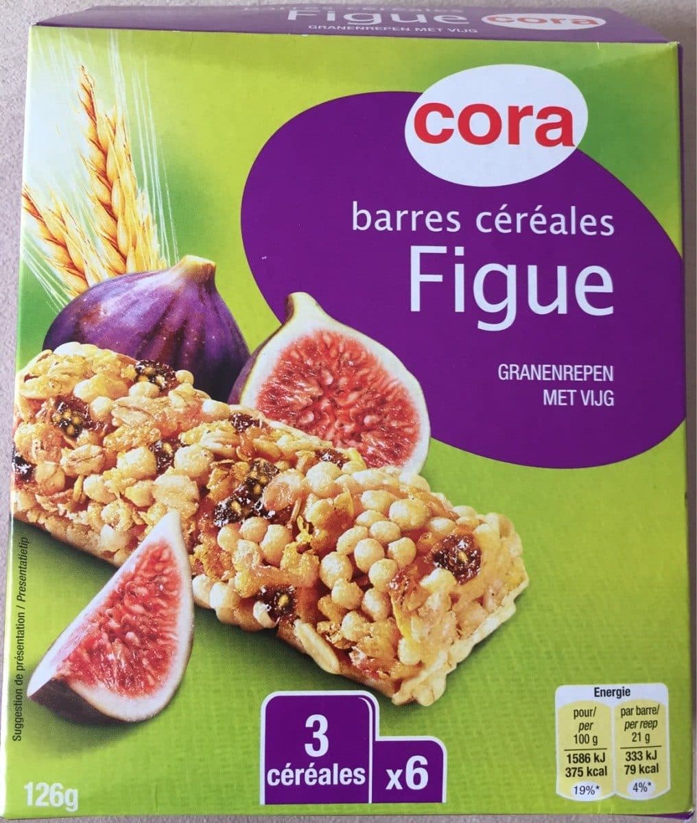 Cora Barres Céréales Figue packshot