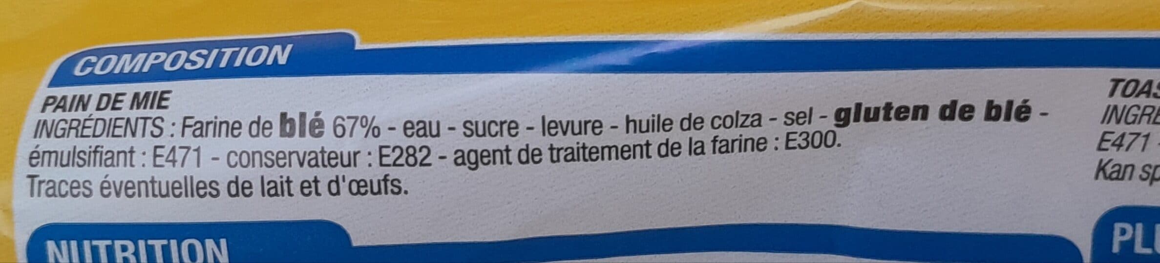 Cora Pain de mie packshot