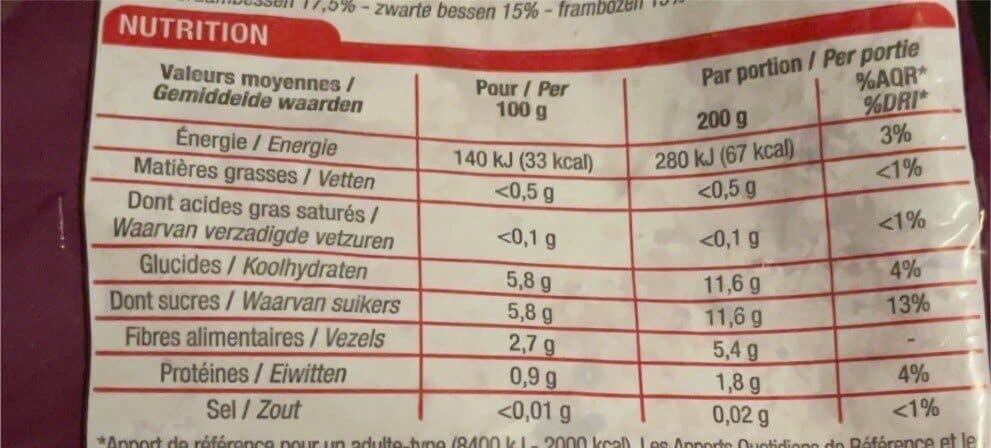 Cora Mélange de fruits rouges cora packshot