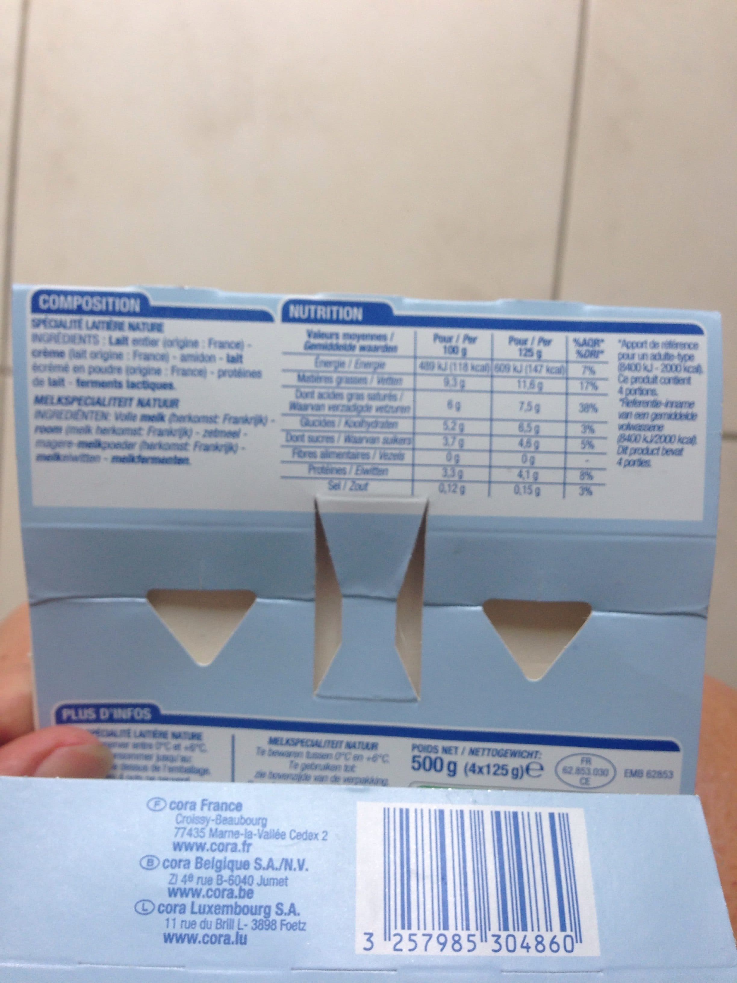 Cora Emotion de lait packshot