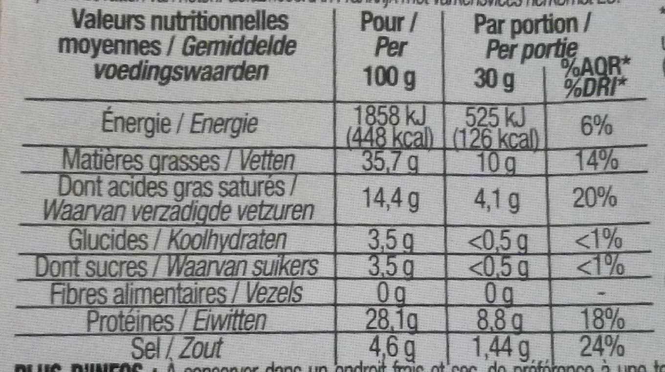 Cora Saucisse sèche pur porc packshot