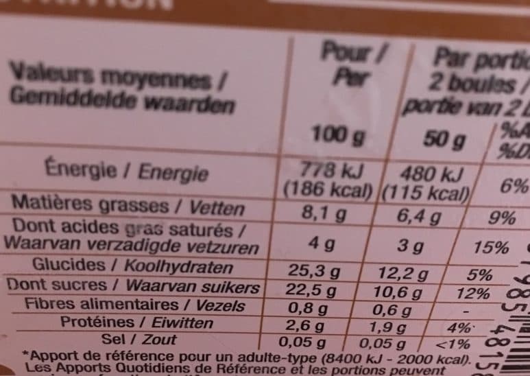 Cora Crèle glacée pistache packshot