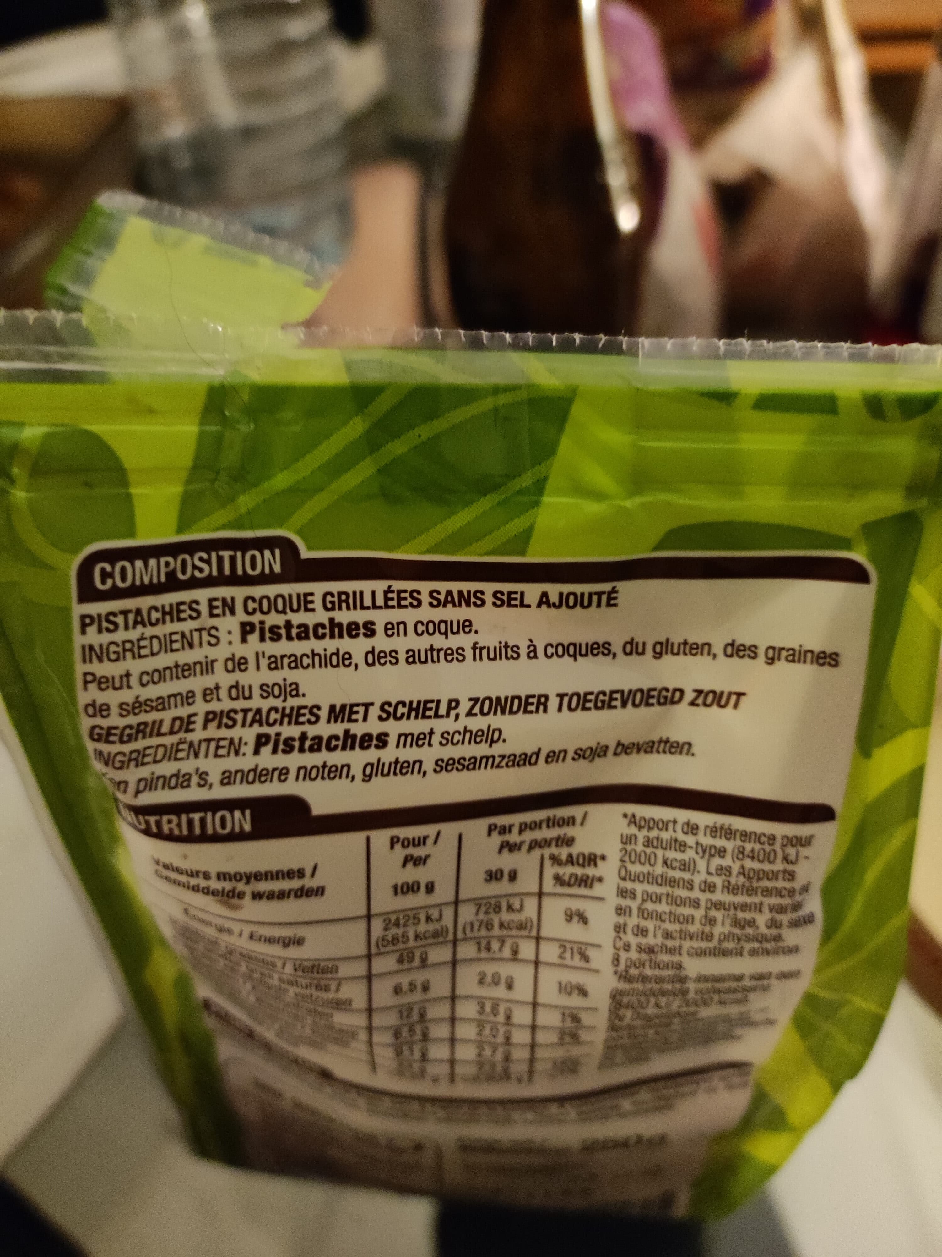 Cora Pistaches grillees packshot
