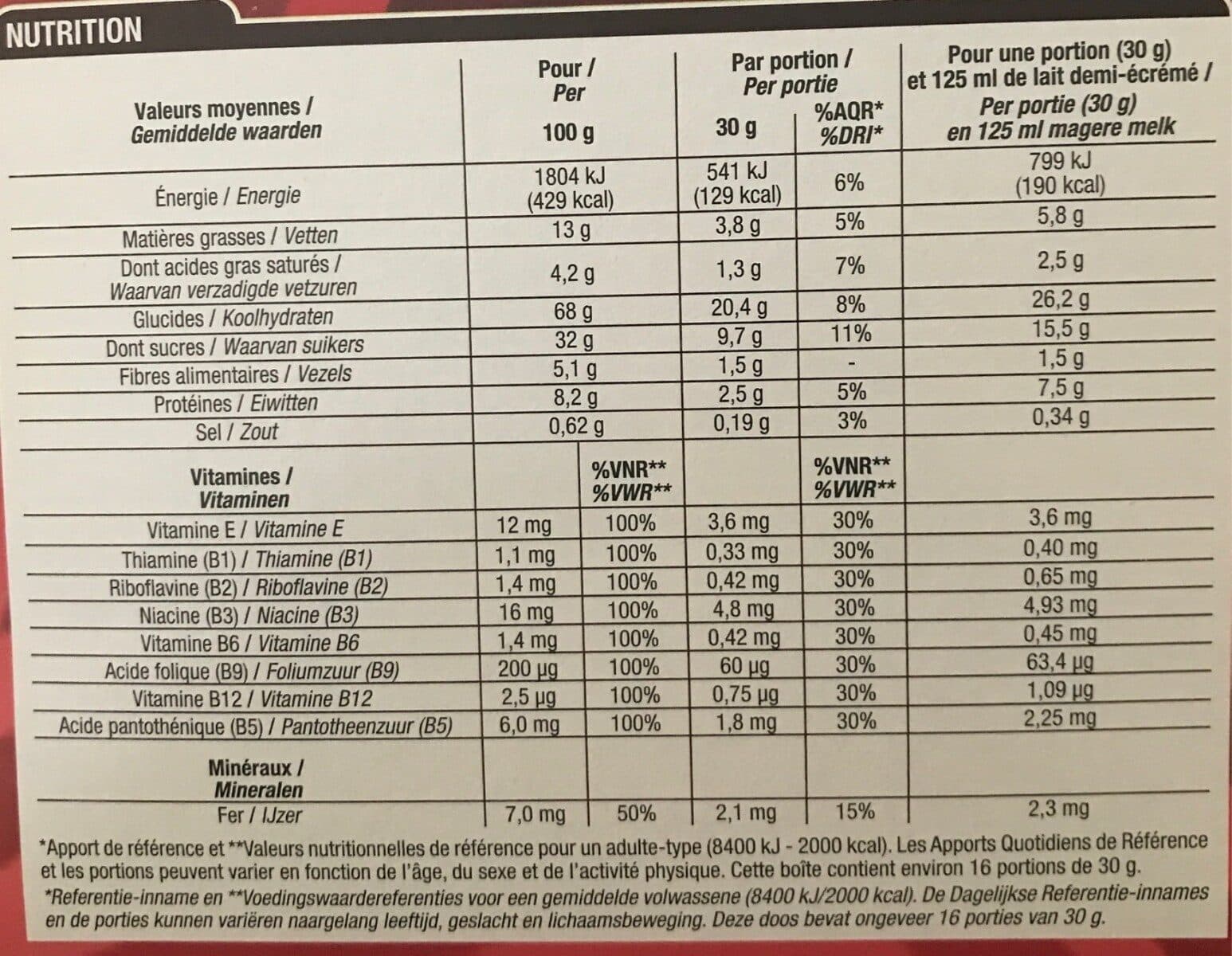 Cora Fourrées tout choco packshot