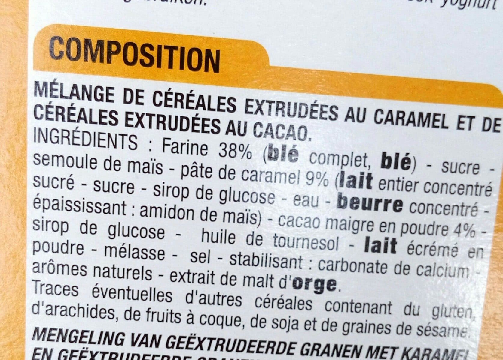 Cora Duo caramel et cacao packshot