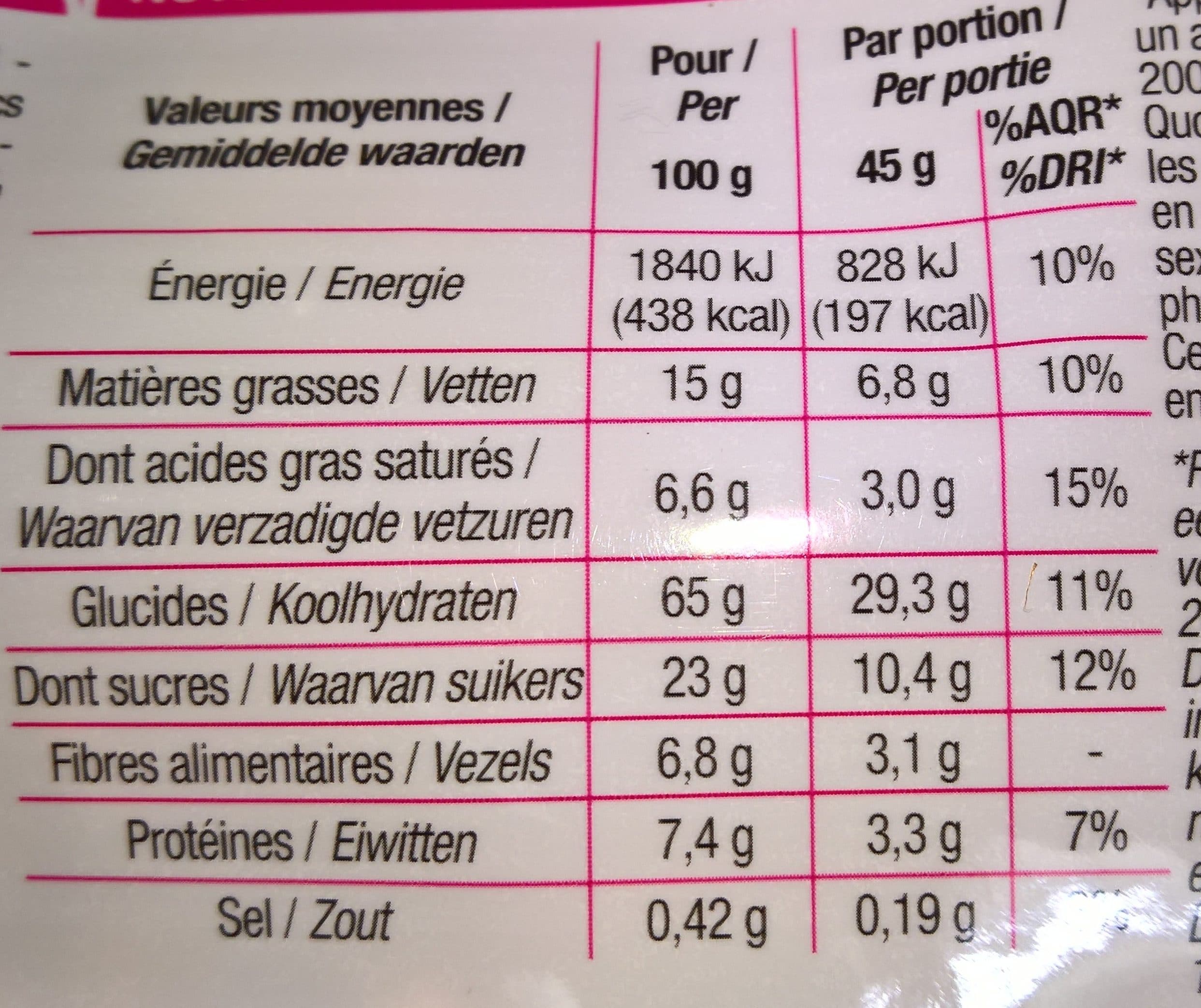 Cora Muesli Croustillant aux fruits packshot