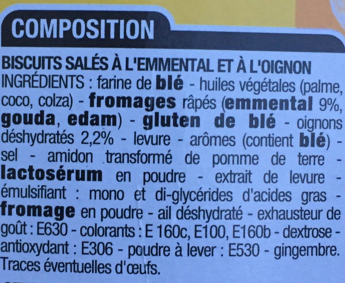 Cora Crackers emmental oignon packshot
