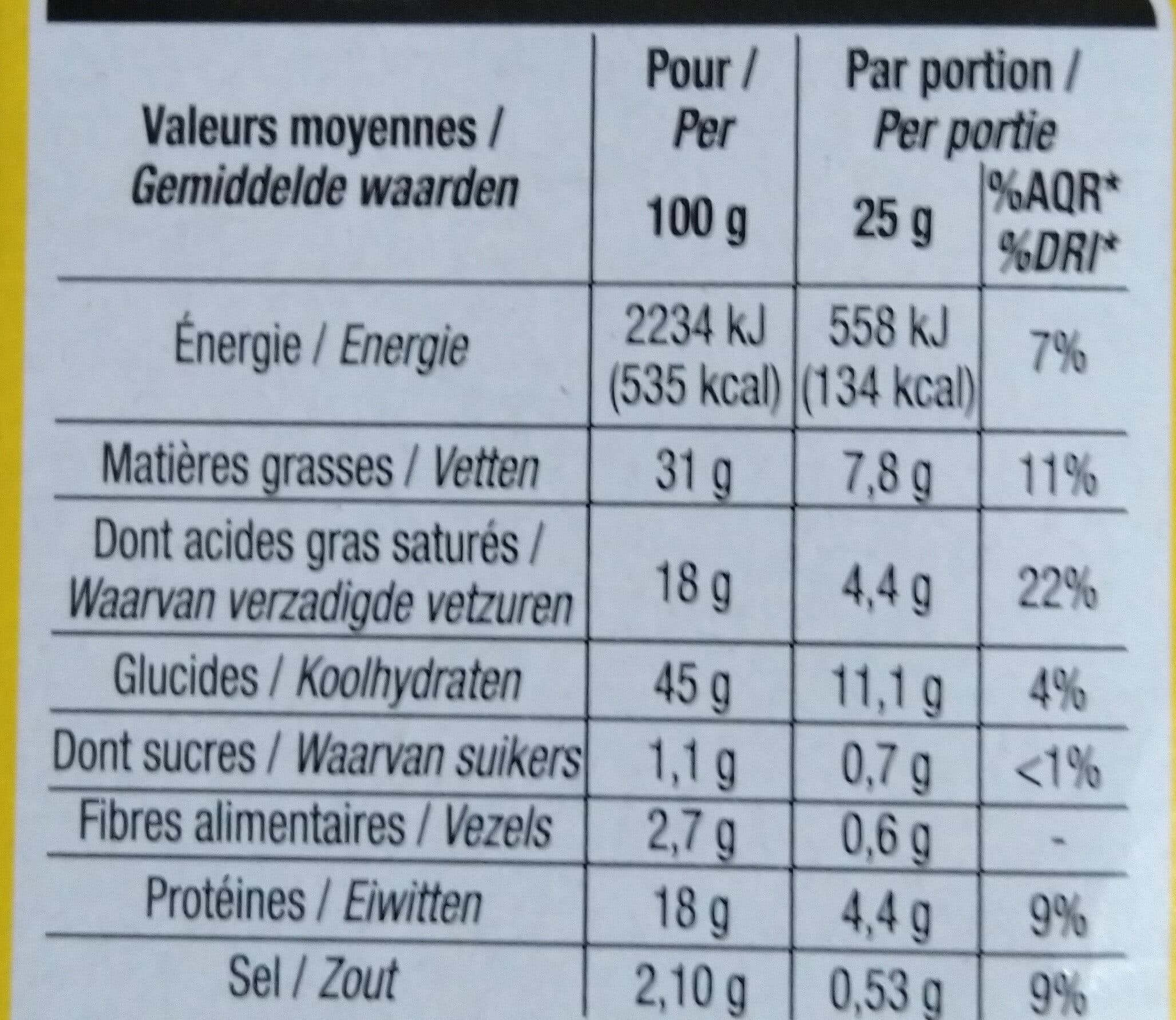 Cora Crackers emmental oignon packshot