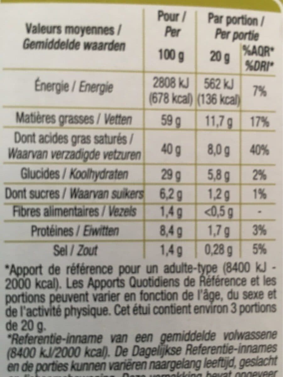 Cora Mini choux chevre et poivre packshot