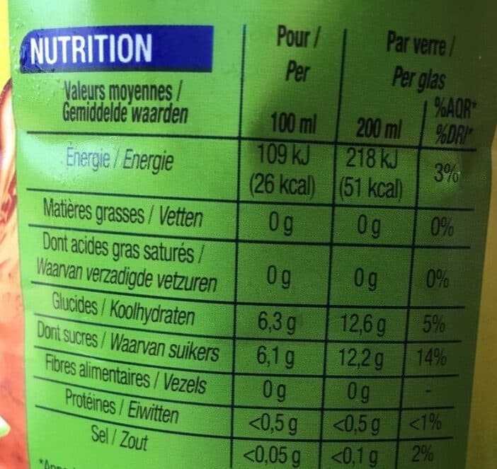 Cora Thé glacé saveur citron vert packshot
