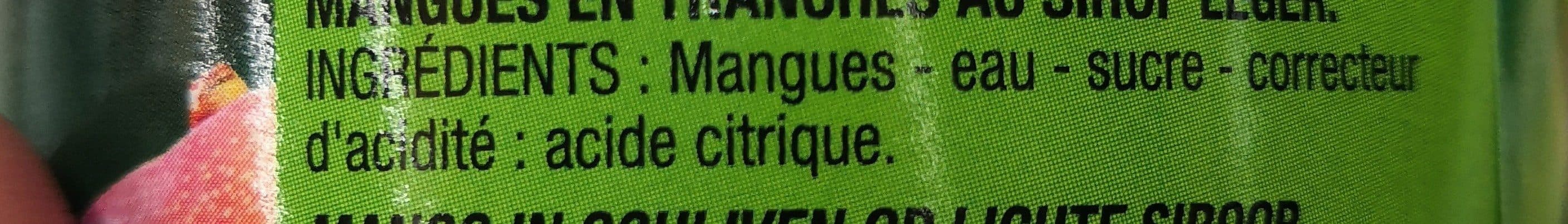 Cora Mangues en tranches packshot
