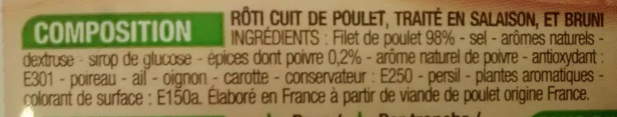 Cora Rôti de poulet 100% filet packshot