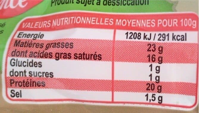 Open Food Facts Fromage de chèvre packshot