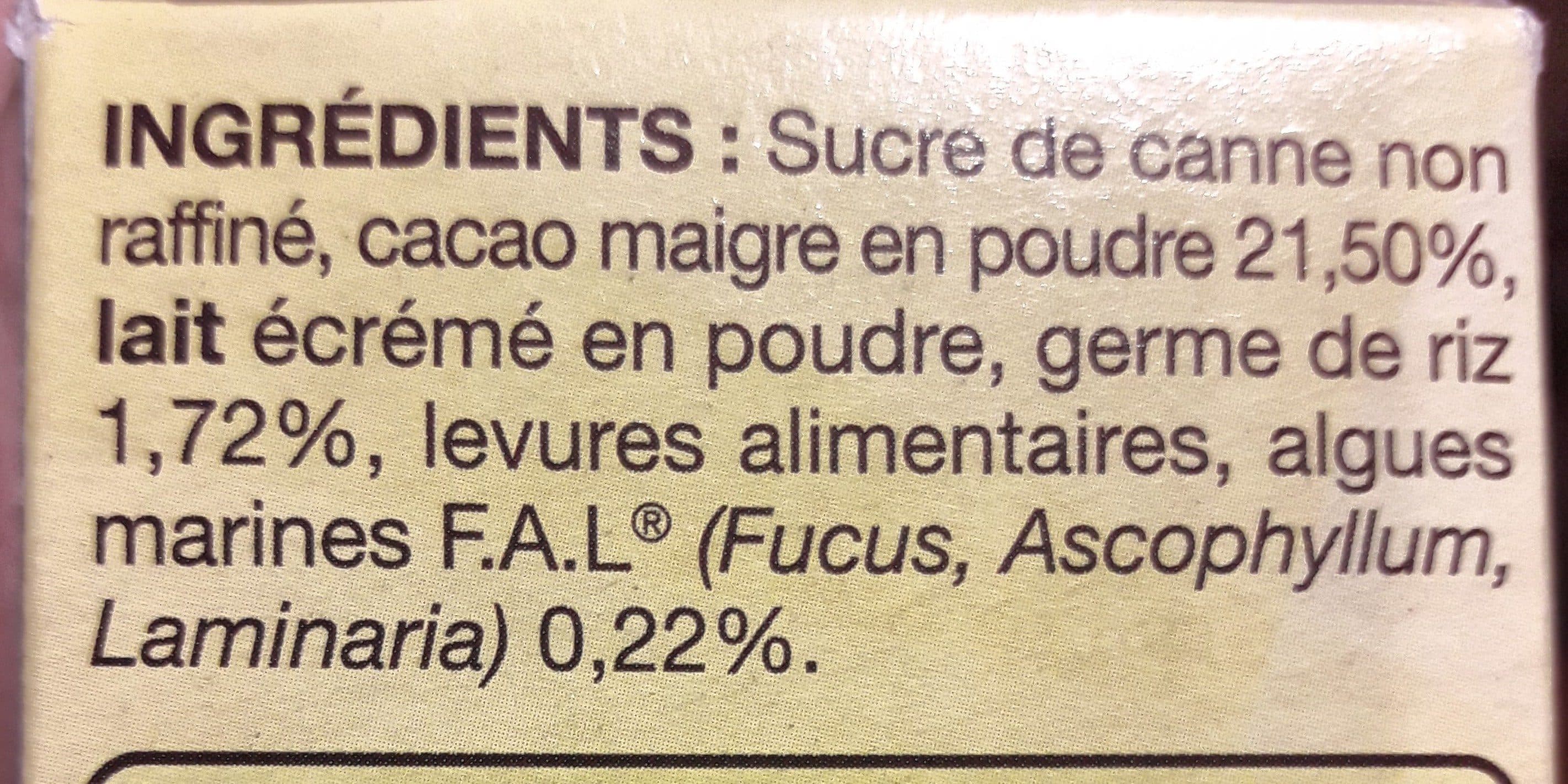 Supplex Petit déjeuner chocolaté packshot