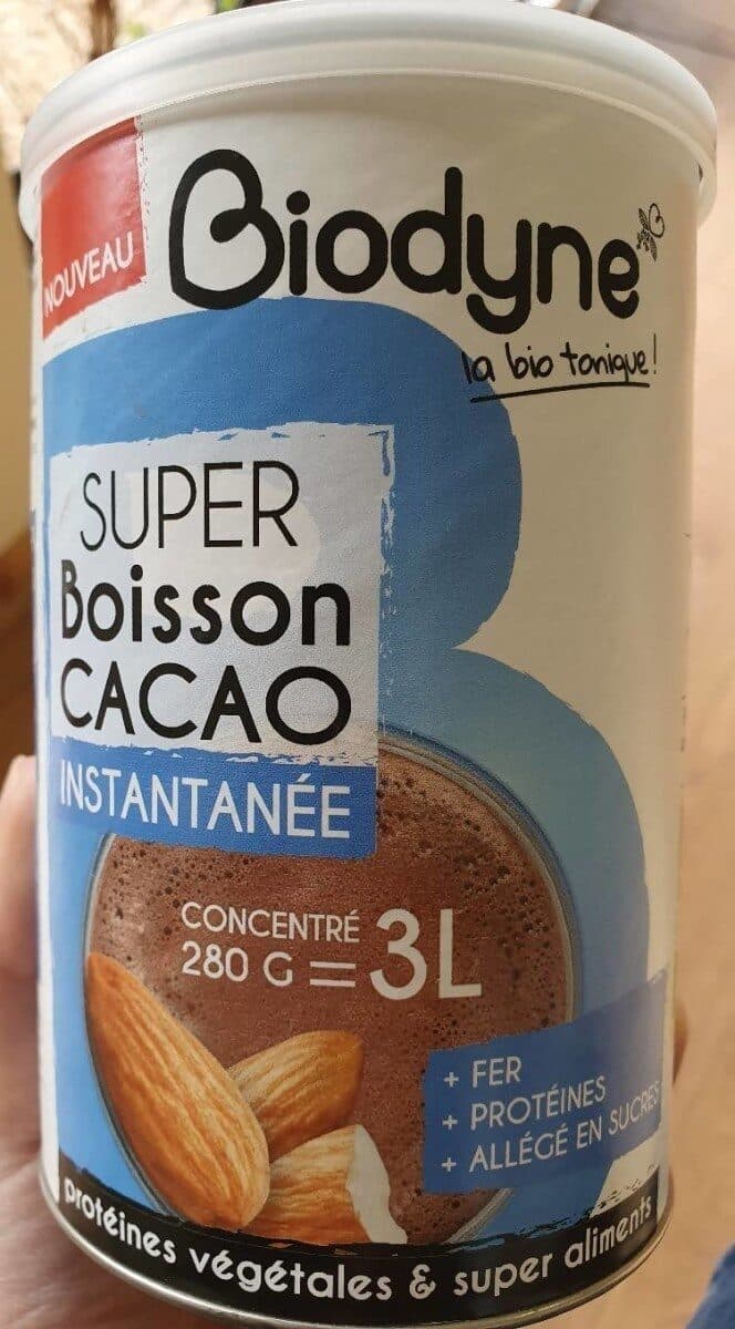 Biodyne Super boisson cacao packshot