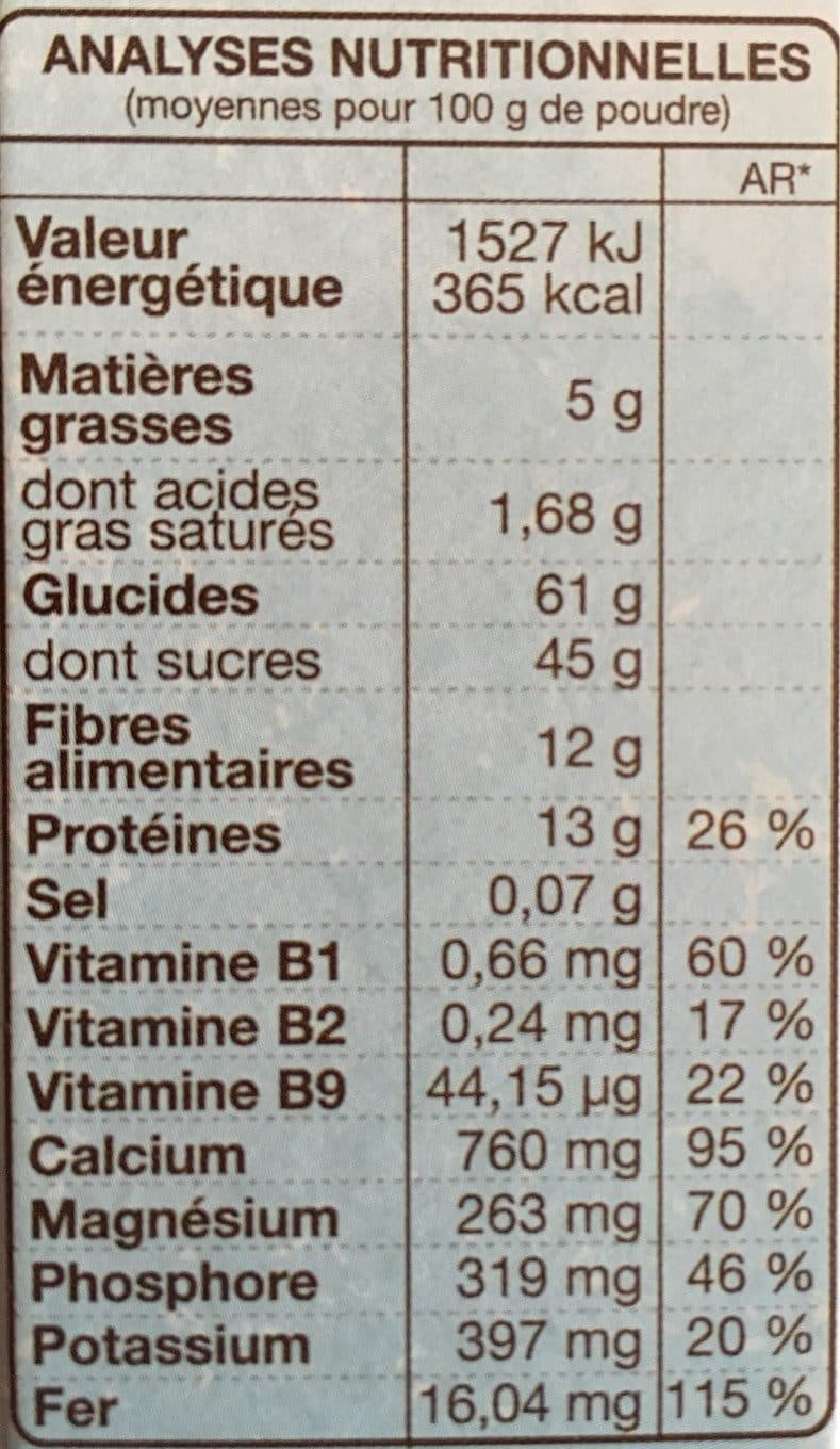 Supplex Lait d’amande au cacao packshot