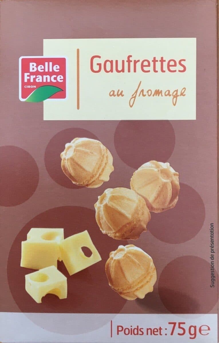 Belle France Gaufrettes au fromage packshot