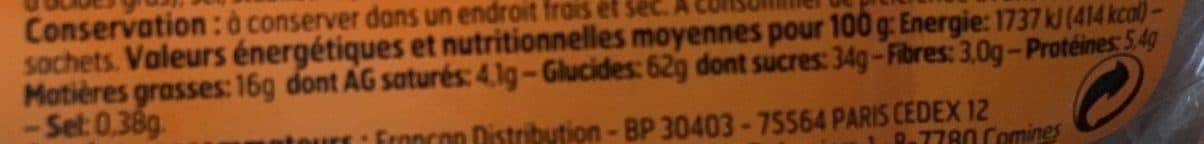 Belle France Gaufres Fourrées Goût Vanille packshot