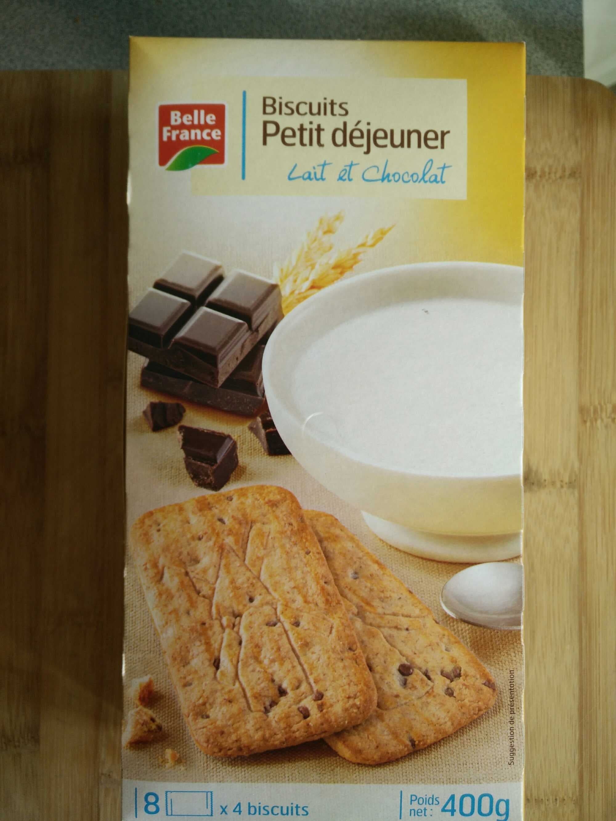 Belle France Biscuits Petit Déjeuner Lait & Chocolat packshot
