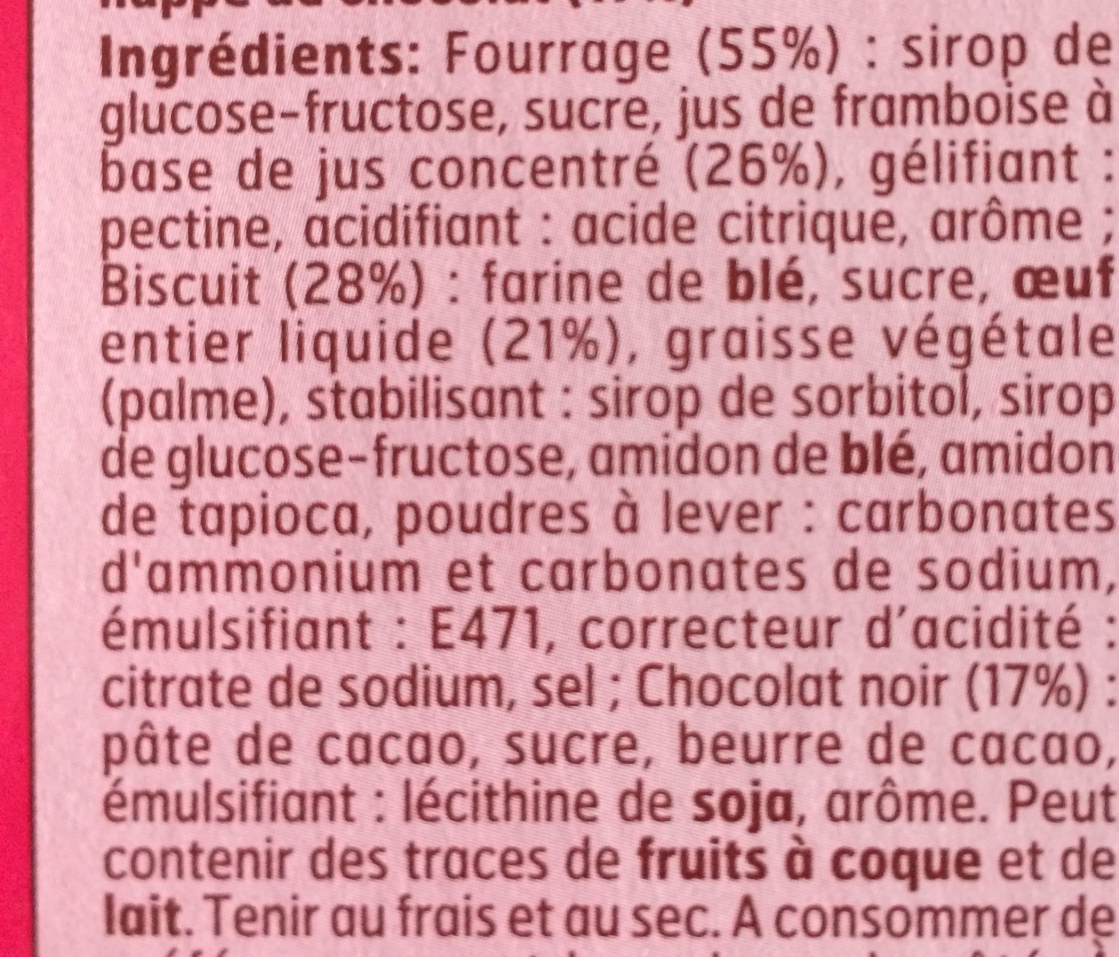 Belle France Génoise Framboise packshot