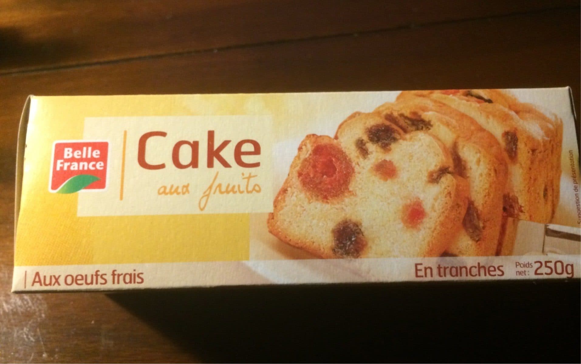 Belle France Cake aux Fruits packshot