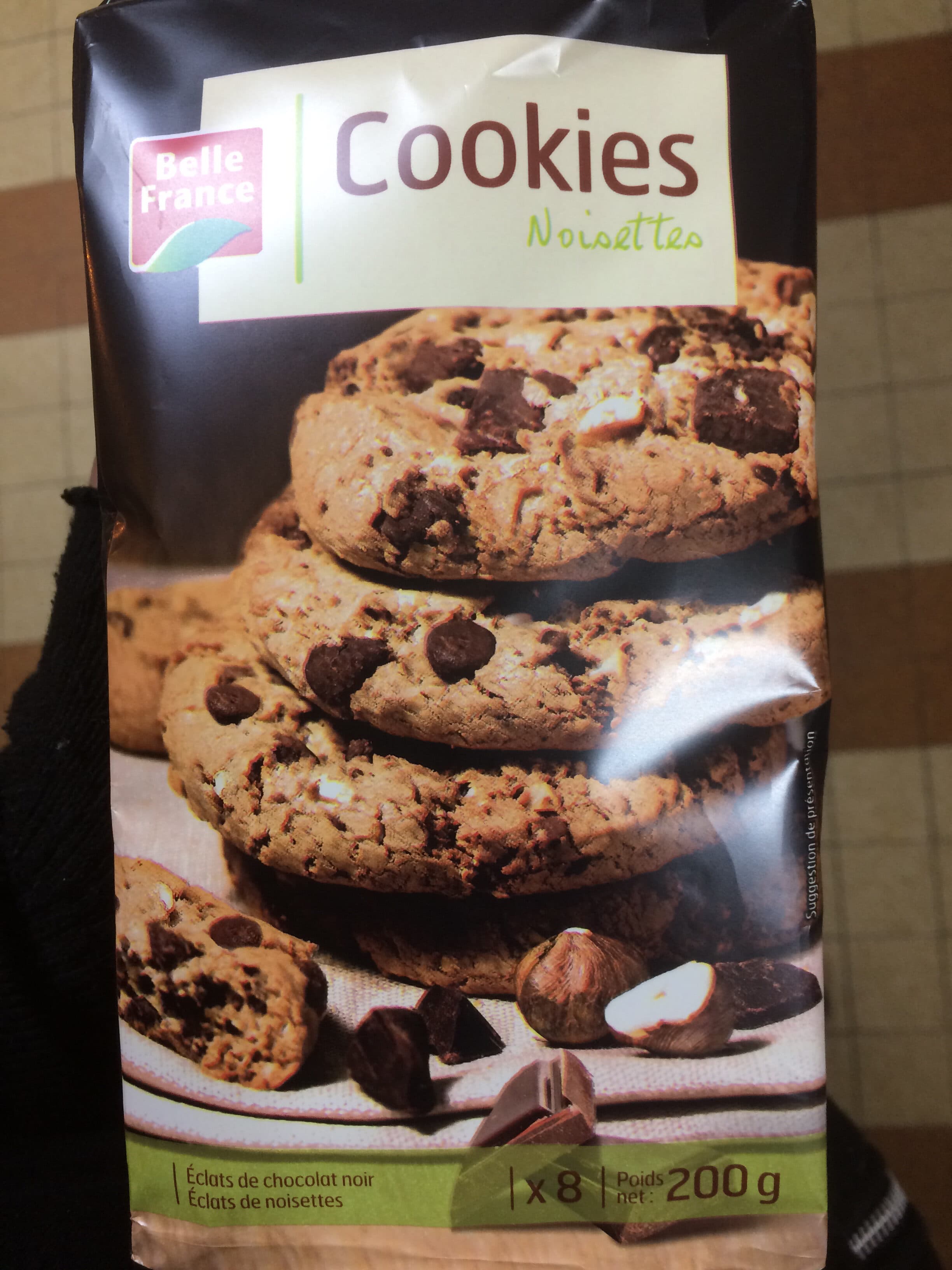 Belle France Cookies Noisettes packshot