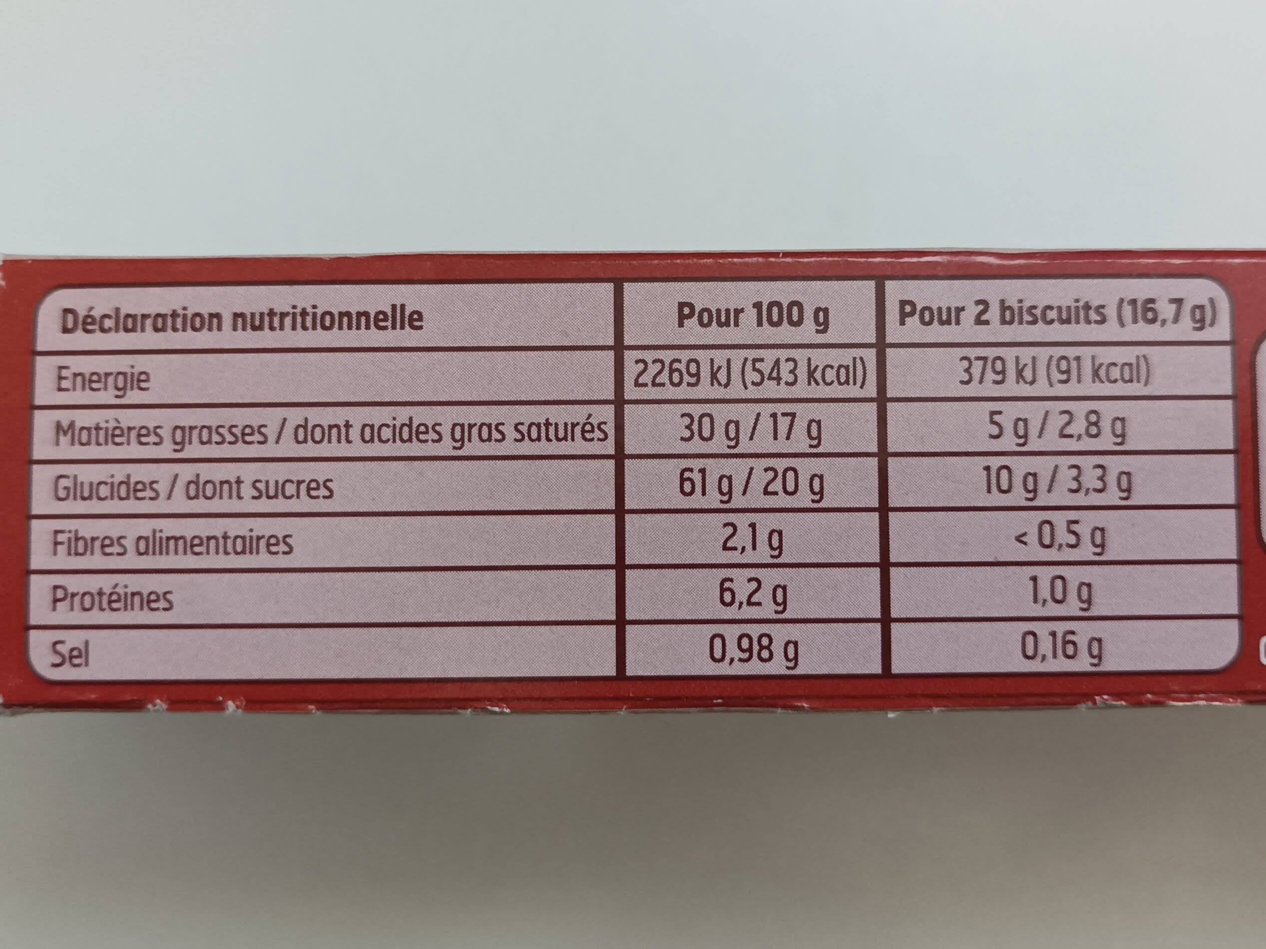 Belle France Palmiers packshot