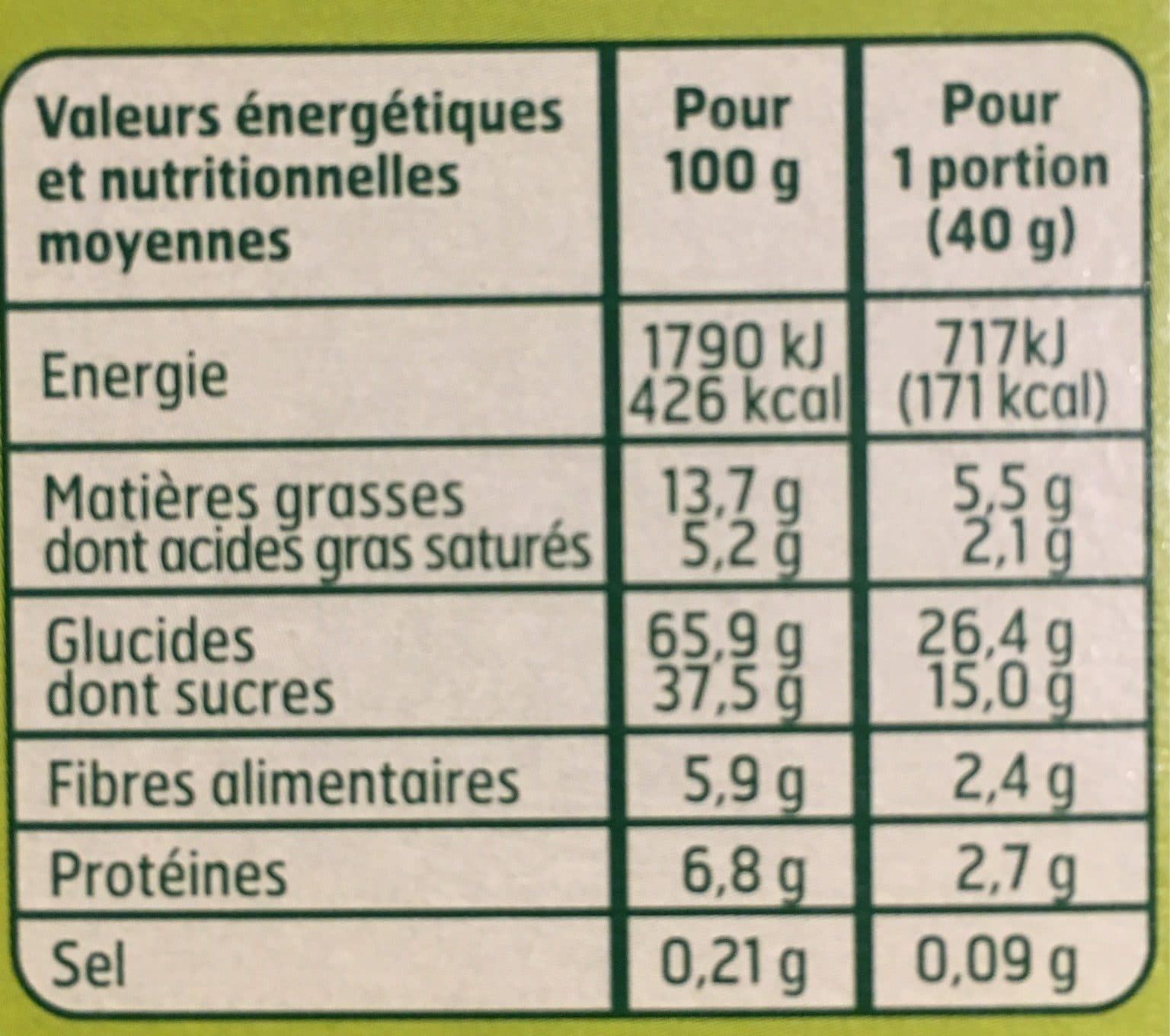 Belle France Muesli croustillant aux 7 fruits packshot