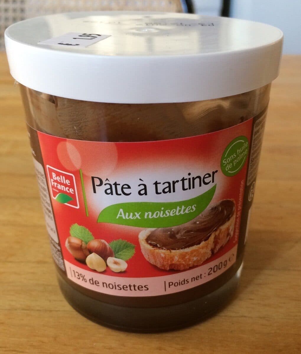 Belle France Pâte à tartiner aux noisettes packshot