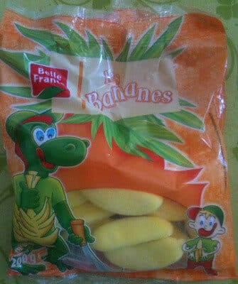 Belle France Les bananes packshot
