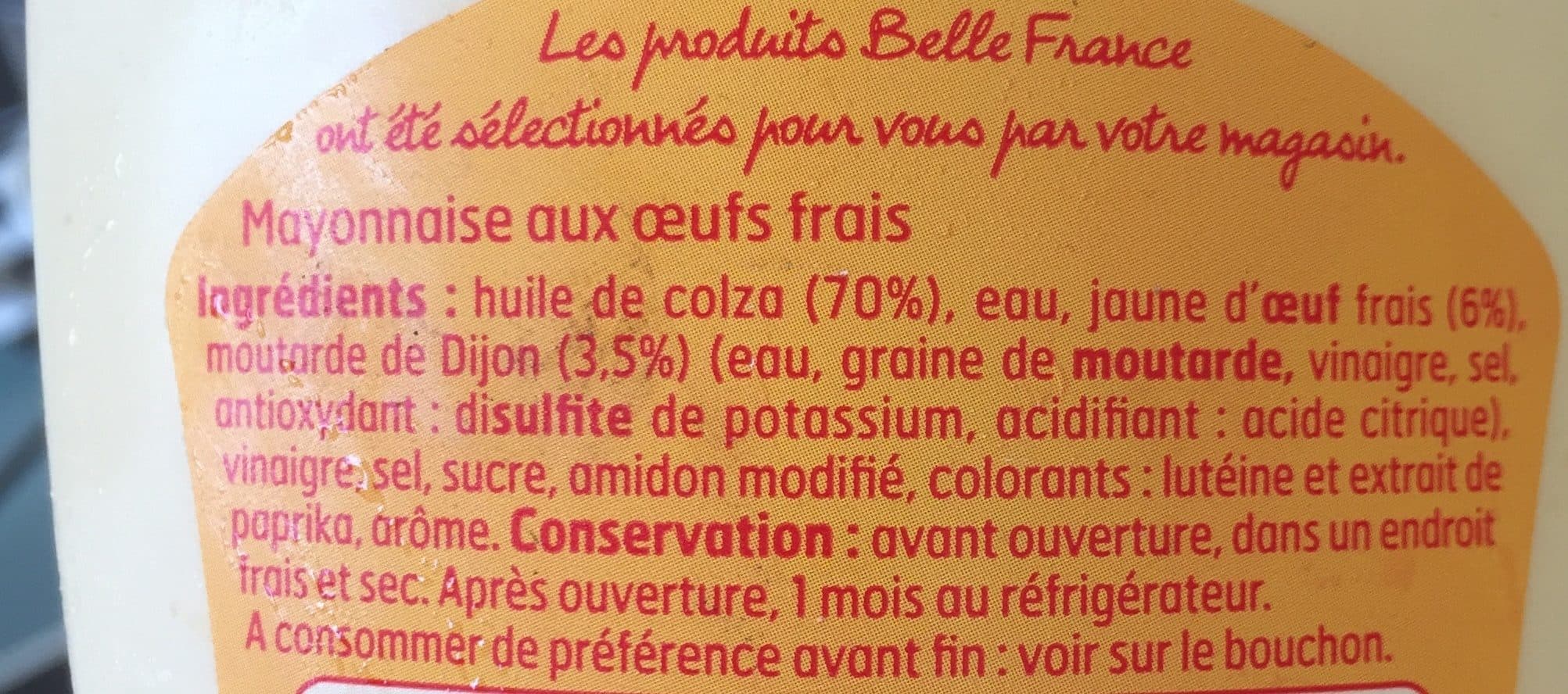 Belle France Mayonnaise packshot