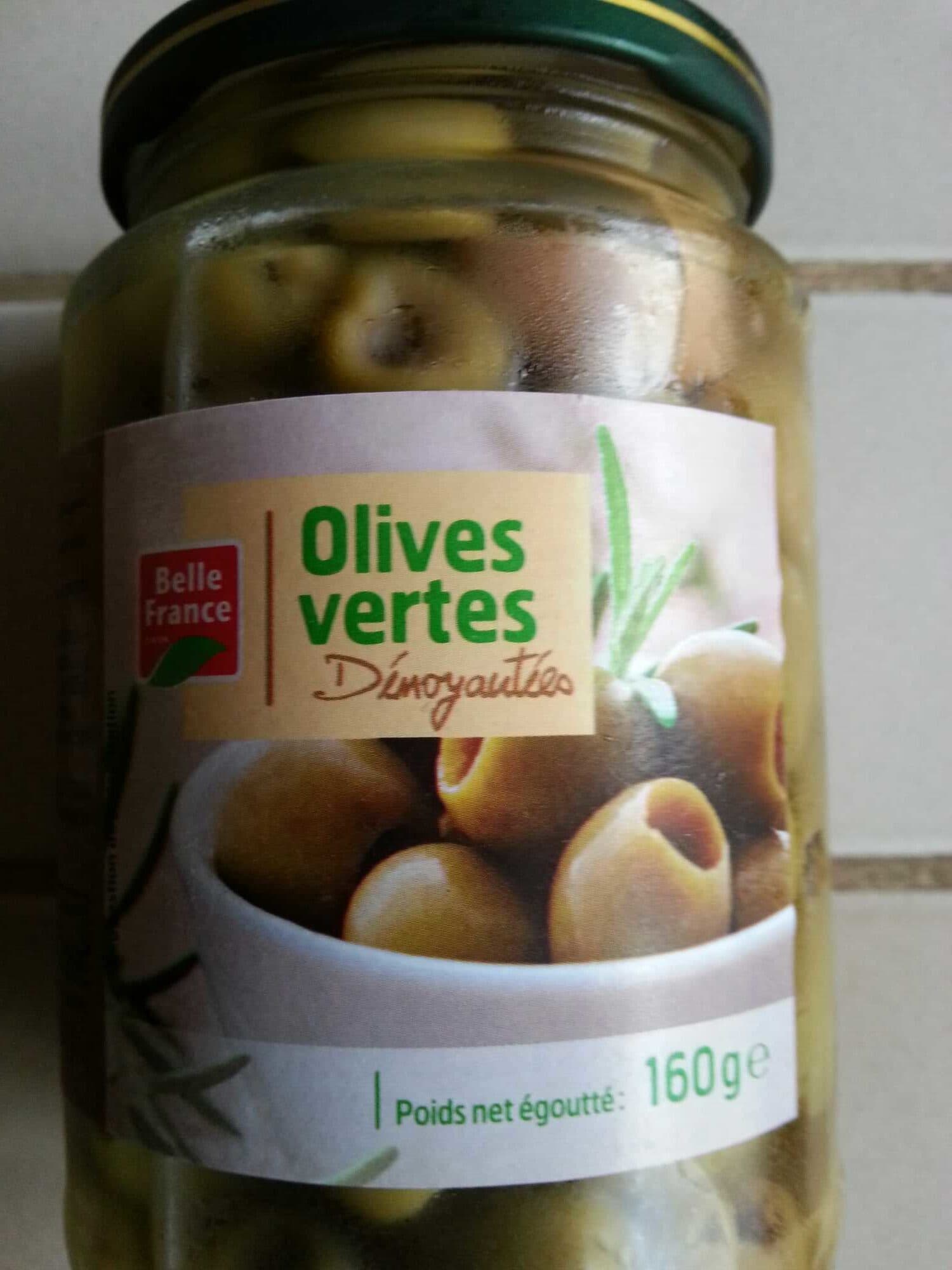 Belle France Olives vertes denoyautees packshot