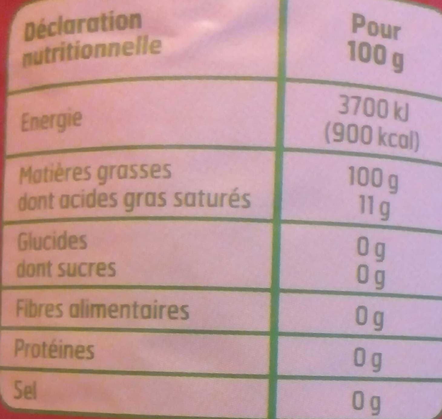 Belle France Huile de Tournesol packshot