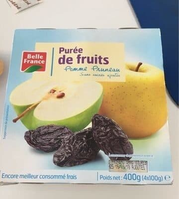 Belle France Compote Pom / Prun. S / S. packshot