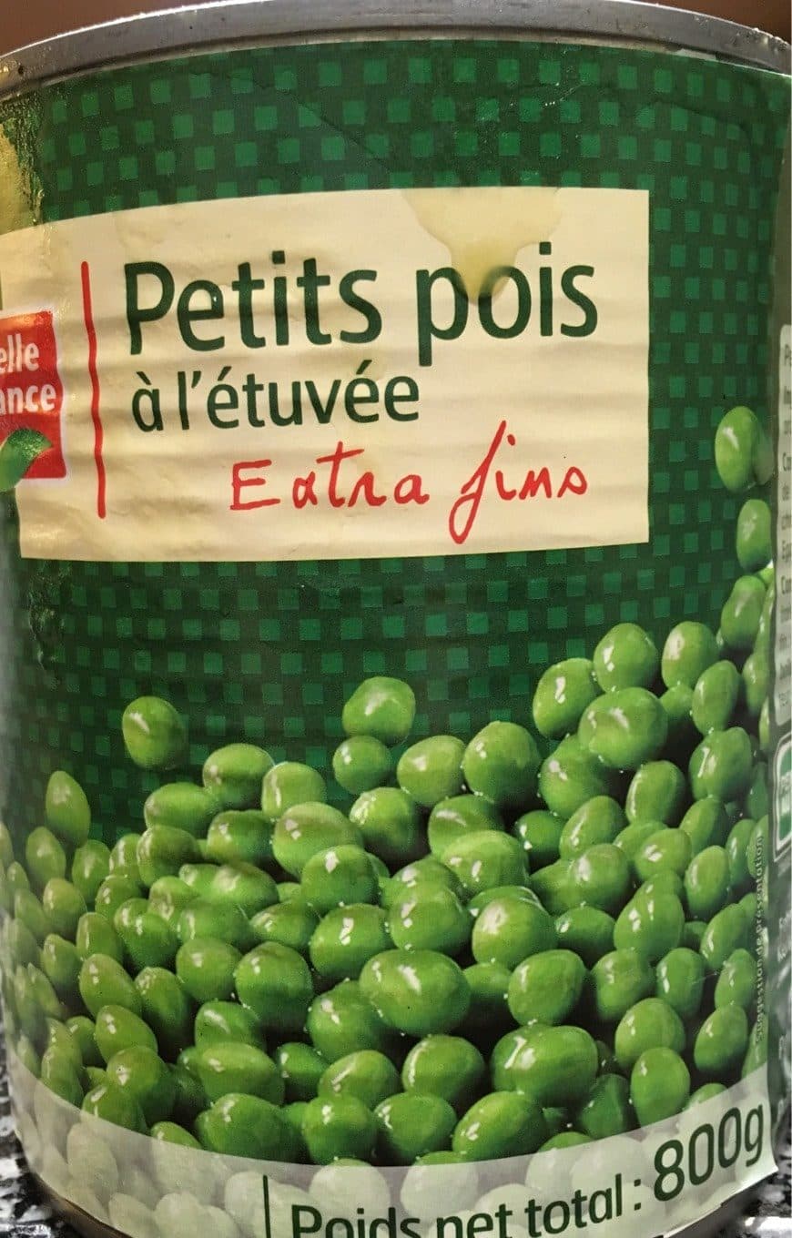 Belle France Petits pois à l'étuvée packshot