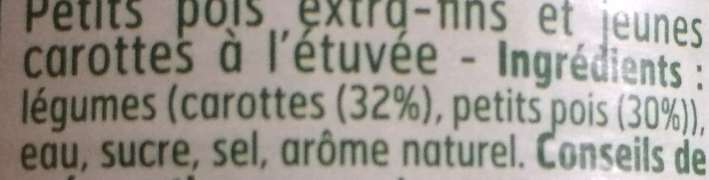 Belle France Petits pois et jeunes carottes à l'étuvée, Extra-fins packshot