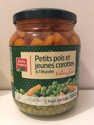 Belle france Petits pois et jeunes carottes packshot