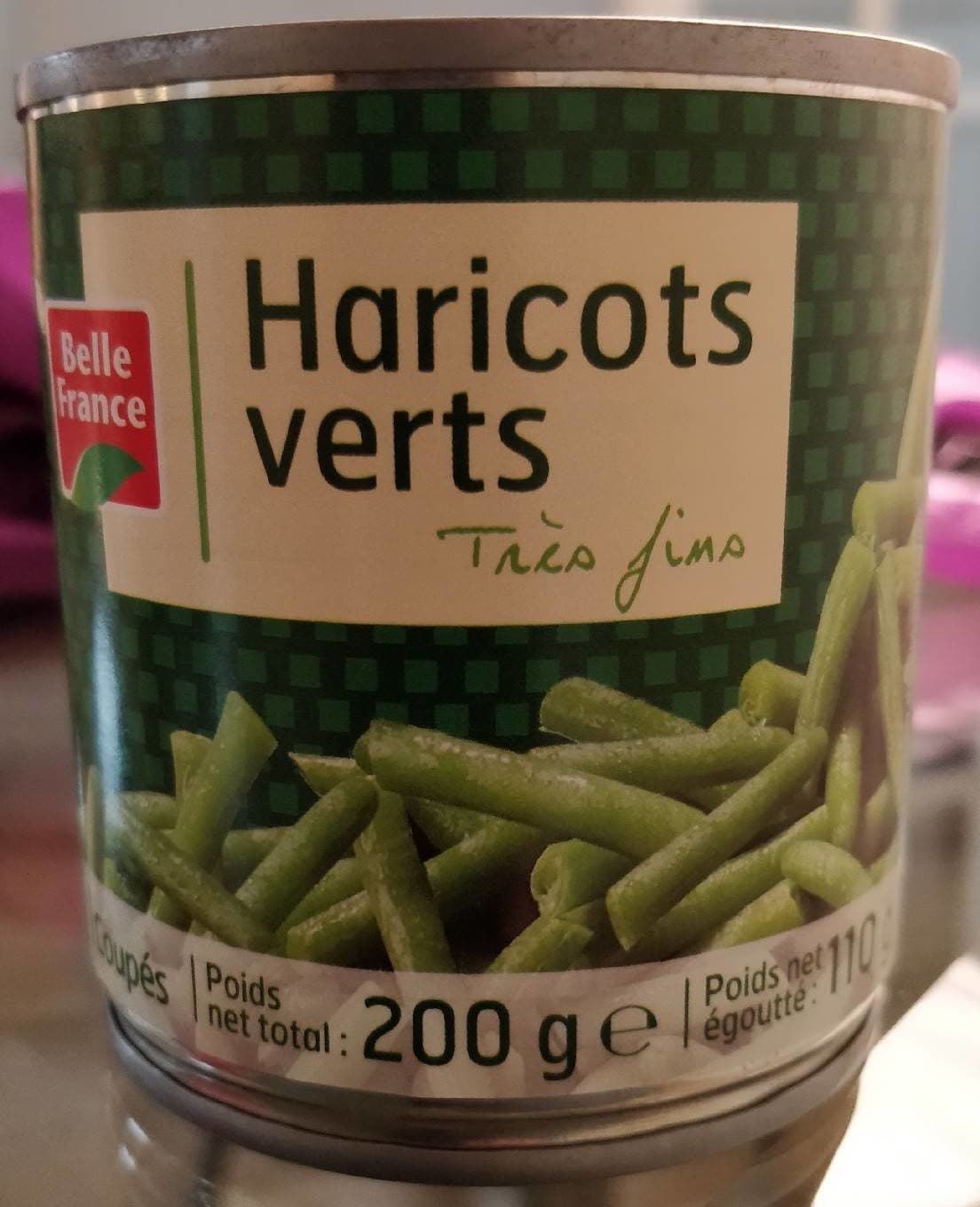 Belle France Haricots verts Très fins packshot