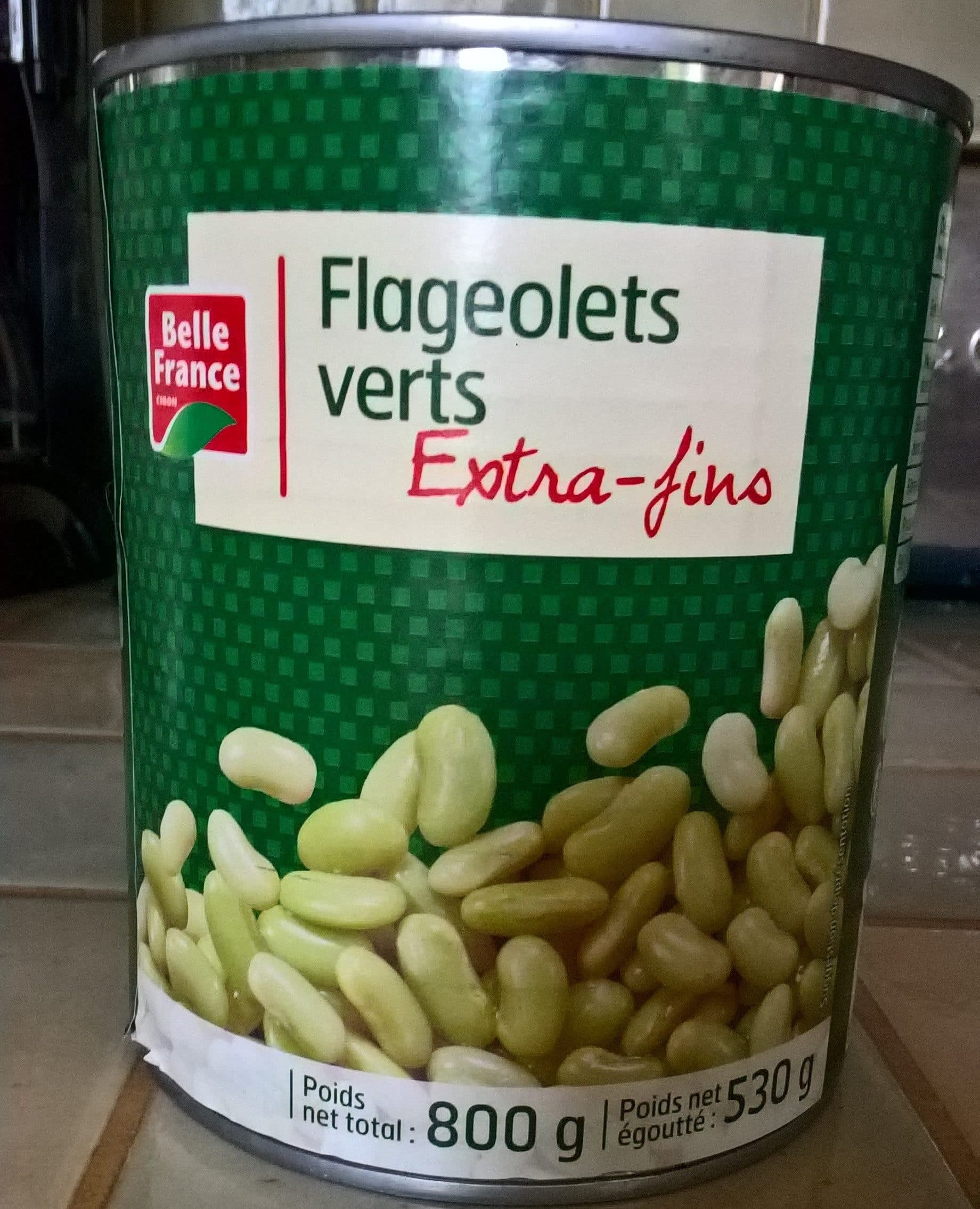 Belle France Flageolets verts extra-fins packshot