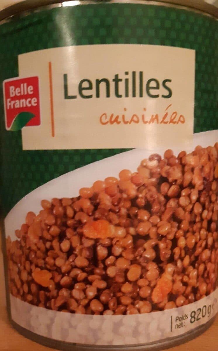 Belle France Lentilles cuisinés packshot