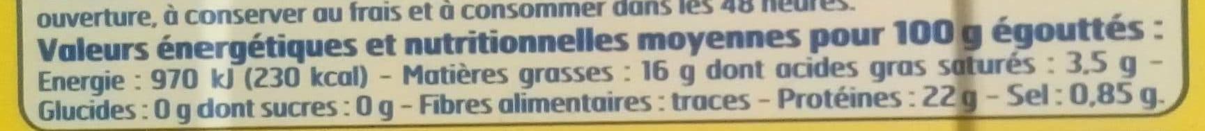 Belle France Sardines au citron packshot