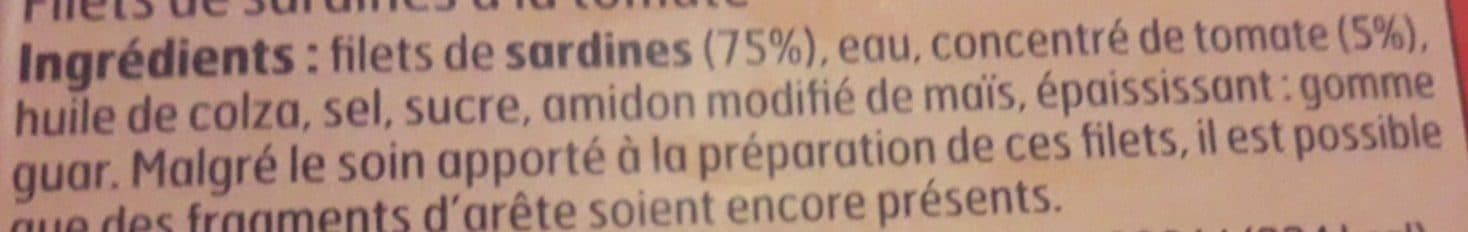 Belle France Filet de sardines à la sauce tomate packshot