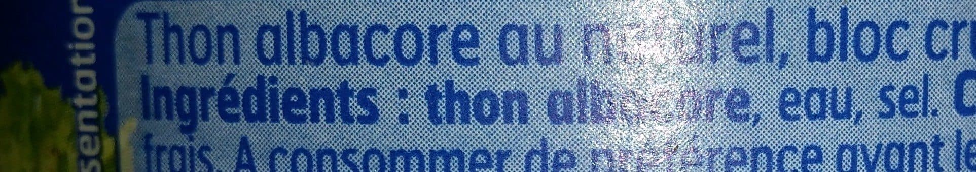 Belle France Thon Entier Albacore au Naturel packshot