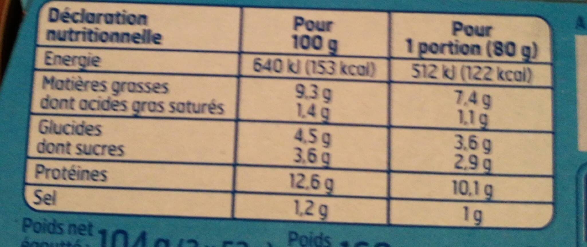 Belle France Miettes de thon à la tomate packshot